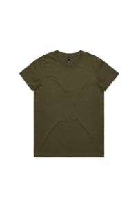 Women's Maple T-Shirt - Army
