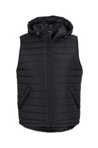 Vests: Hooded Puffer Vest