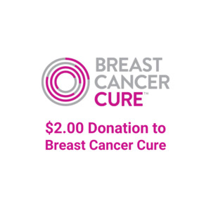 Arrow Uniforms Breast Cancer Cure: $2.00 Breast Cancer Cure Donation