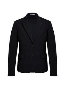 Corporate Office Wear: Womens 2 Button Mid Length Jacket