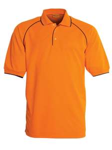 Bocini: Unisex Adults Hi-Vis Breezeway Polo