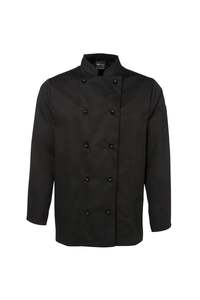 Chefs Jacket Polycotton LSL