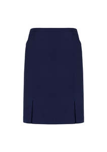 Womens Front Pleat Straight Skirt