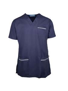BBMRA90 90° Wash V Neck Scrub Top - Clearance