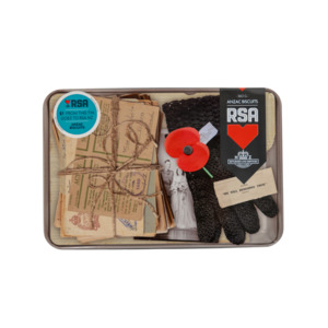 All: RSA ANZAC Biscuit Tin – 360g