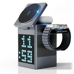 Products: 6 in 1 Magnetic Wireless Charger & Speaker