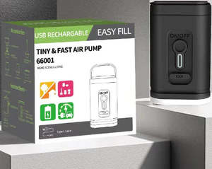 Products: Portable Electric Air Pump with Light