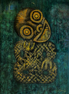 Hei Tiki of Woven Stars