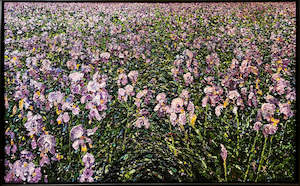 Peter Hackett: The Honeymooners’ Bed - Purple Flowers