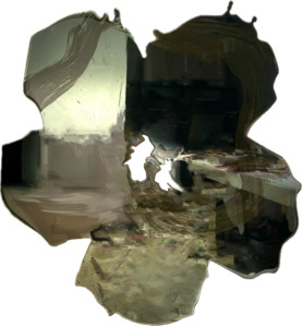 Majestic Giant: Forgotten Secret Garden in Envy & Antiqued Gold