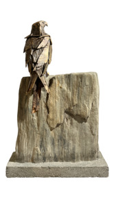 Simon Max Bannister: Falcon Study - Courage