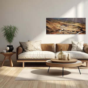 Natural: Cardrona Landscape Canvas Print
