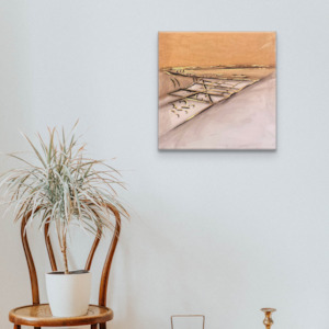 Rain: Sumner From Above - Copper Canvas