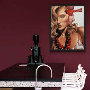 Red Cardinal Framed print