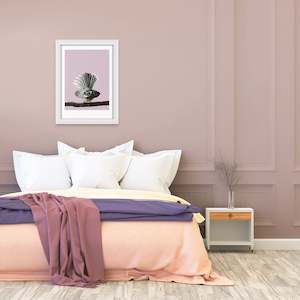 Vibrant: Fantail Heart Framed Print