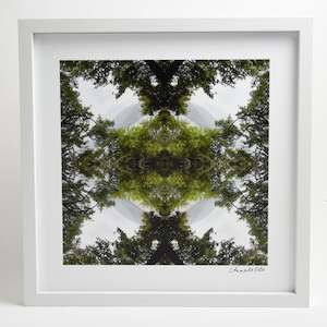 Green: Native Lace - Small Mandala Print