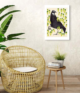 Aba Birds: Tūī Bird - Green