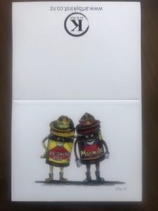 ANZAC Brothers blank card – Art By Kirst