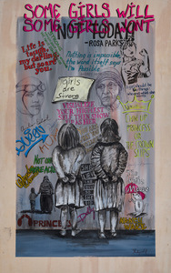 Products: Some Girls Will-Large mounted print – Art By Kirst