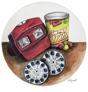 Products: Movie Night on a Budget Art Print – Art By Kirst