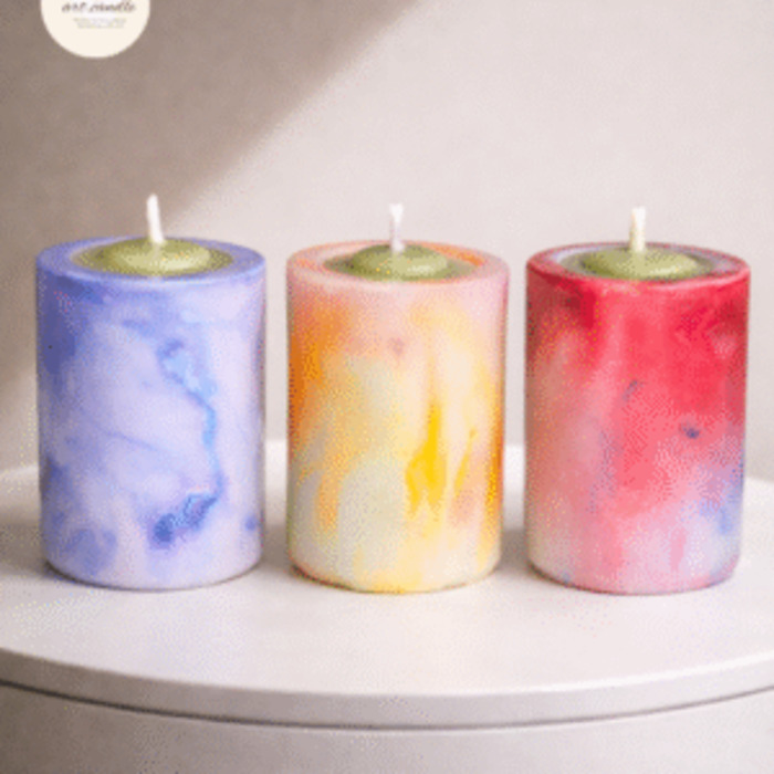 Blush Bloom Candle Bouquet