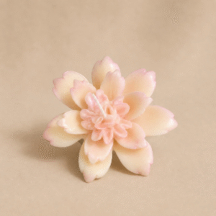 Products: Taper Candle with Floral Accent