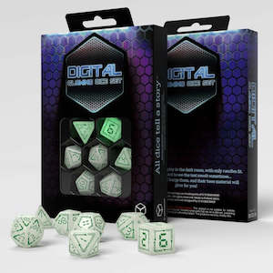 Q Workshop Digital Glowing Dice Set