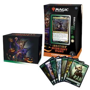 Innistrad Midnight Hunt: Innistrad: Midnight Hunt Commander Deck – Coven Counters (Green-White)