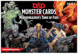 Dungeons Dragons: D&D Spellbook Cards: Mordekainen's Tome of Foes