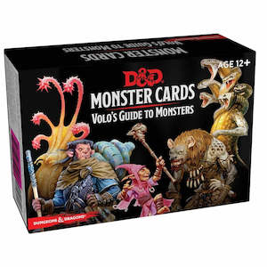 Dungeons Dragons: D&D Spellbook Cards: Volos Guide to Monsters