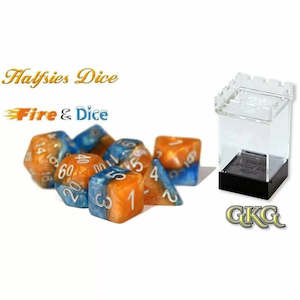 GKG Halfsies Dice: Fire & Dice