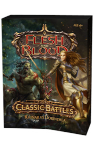 Flesh And Blood: Flesh and Blood: Classic Battles Rhinar vs Dorinthea