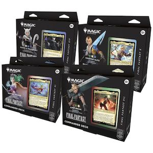 MTG Final Fantasy Play Commander Deck Display PRE-ORDER