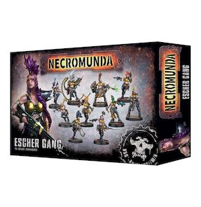 Minitures: Necromunda: Escher Gang