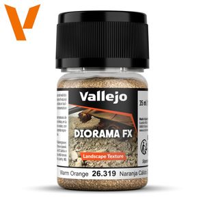 Vallejo Diorama Effects: Warm Orange 0.1-0.6mm 35 ml