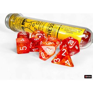 Products: Chessex: Lab Dice - Nebula Molten/white