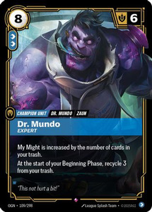 Card Games: Dr. Mundo - Expert