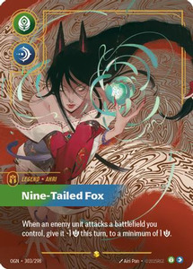 Card Games: Nine-tailed Fox Alt Art 303