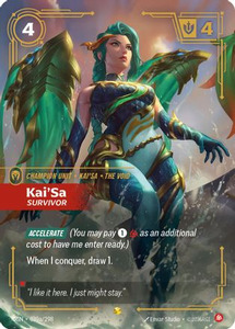 Card Games: Kai'sa - Survivor Alt Art 039a