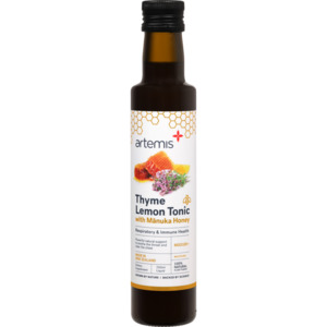 Kids: Thyme Lemon Tonic with Mānuka Honey