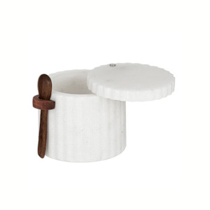 Mason Salt Cellar with Spoon