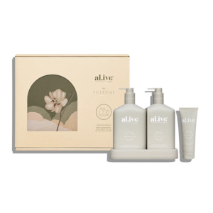 Al Ive Body: Al.ive Wash & Lotion Duo + Hand Cream Gift Set