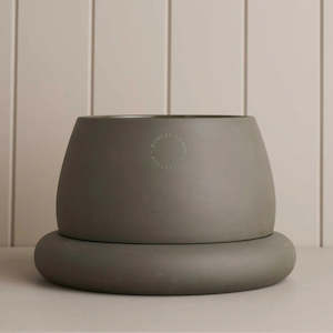 Decor: Cloud Planter - Forest Green Medium