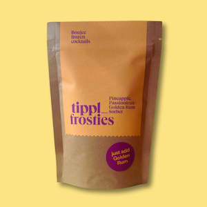 Pantry: Pineapple, Passionfruit + Golden Rum Sorbet