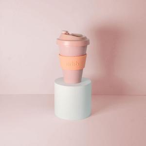 Porter Green Peach + Petal Urbb Biodegradable Bamboo Coffee Cup