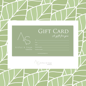 Artful and Sage Collective Gift Card (Digital Version)