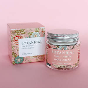Botanical 1: Rose & Vanilla Hand Cream