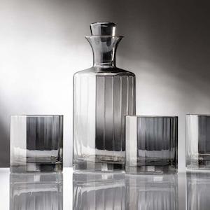 Ladelle: Ava Charcoal 5pc Whisky Set
