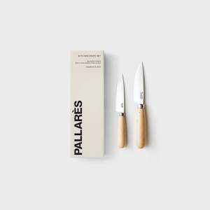 Gifts Under 250: Pallarès Kitchen Knife Set Carbon 8cm & 11cm