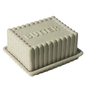 Gifts Under 100: Kitchen Life Butter Dish - Peppercorn